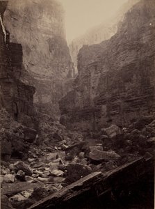 Cañon of Kanab Wash, Colorado -floden, kigger mod nord